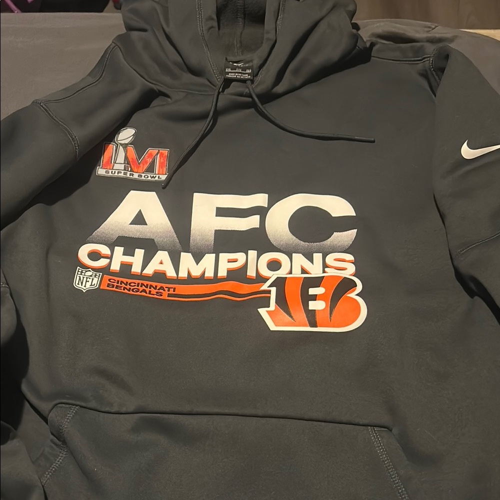 Nike Black AFC BengalsChampions Hoodie